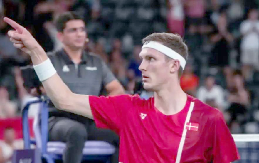 丹麦队逆转印尼队，安赛龙统治全场